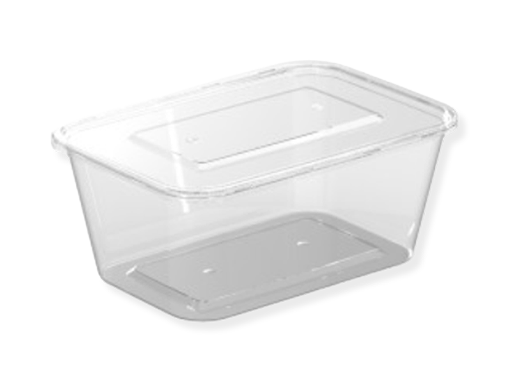 Round Microwave Container 1000cc